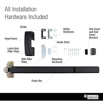 DONTPANIC TYPE-03 BUSINESS ＋1.5 Amazon.com: Brinks Commercial Rim Panic Exit Device, Matte